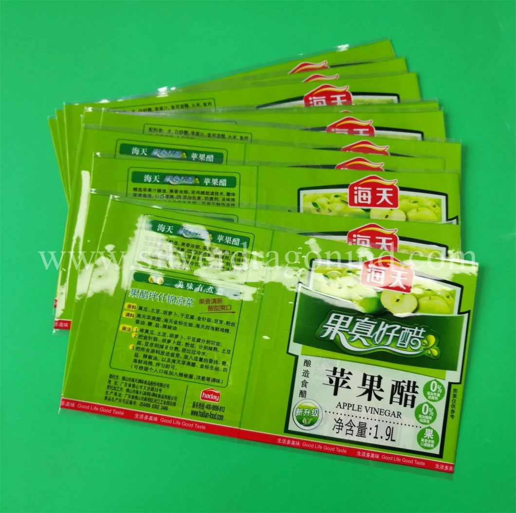 Low Price Custom PVC Shrink Sleeve Band for Bottle Babel