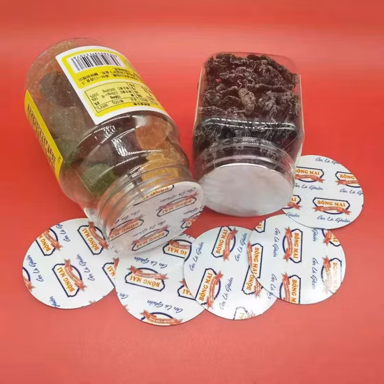 Food Grade Perforated Printable Heat Shrink PVC/Pet Film Roll Sleeves Wrap Band Label Seal for Water/Energy/Juice Drink Bottle