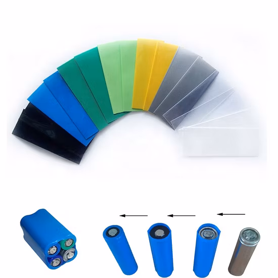PVC Heat-Shrinkable Tube Battery Insulation Flame Retardant Protective Sleeve Shrink Wrap Sleeve for Battery