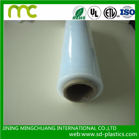 Low Price Stretch Film Transparent Plastic Roll PVDC Wrap PVC Heat Shrink Wrap Bags