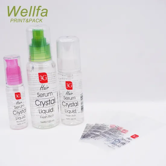PVC Shrink Sleeves for Water Bottle Label Stickers Label