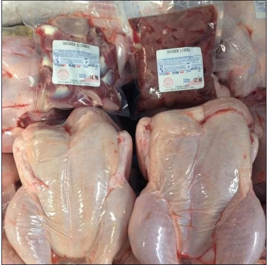 Plastic Bag Heat Seal Bags with Logo Poultry Shrink Wrap Bags for Chicken Wrap