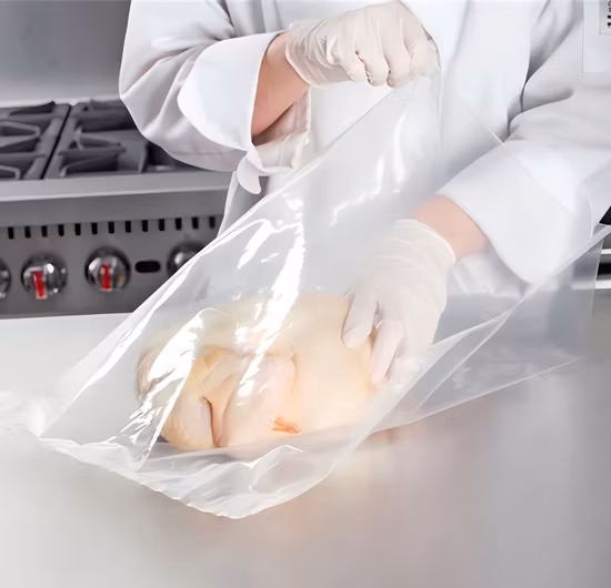 Plastic Bag Heat Seal Bags with Logo Poultry Shrink Wrap Bags for Chicken Wrap