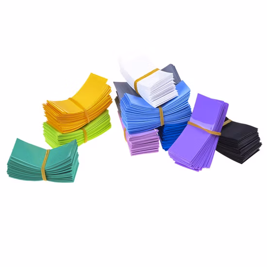 0.15mm PVC Shrink Sleeve Thick 400mm Width PVC Heat Shrink Film Lithium Battery Pack Film PVC Shrink Film Lithium Heat Shrink Bag
