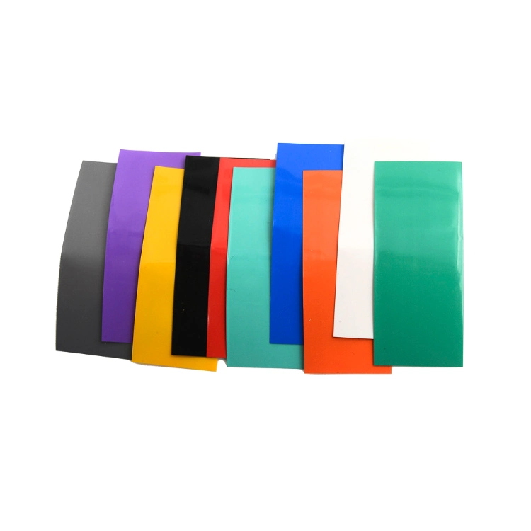 PVC Shrink Sleeve 0.15mm Thick PVC Heat Shrink for Battery Wrap PVC Heat Shrink Wrap Film PVC Shrink Film Lithium Lithium Battery Pack Film